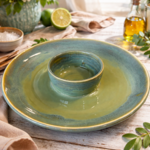 Fundy Spray Chip and Dip Plate